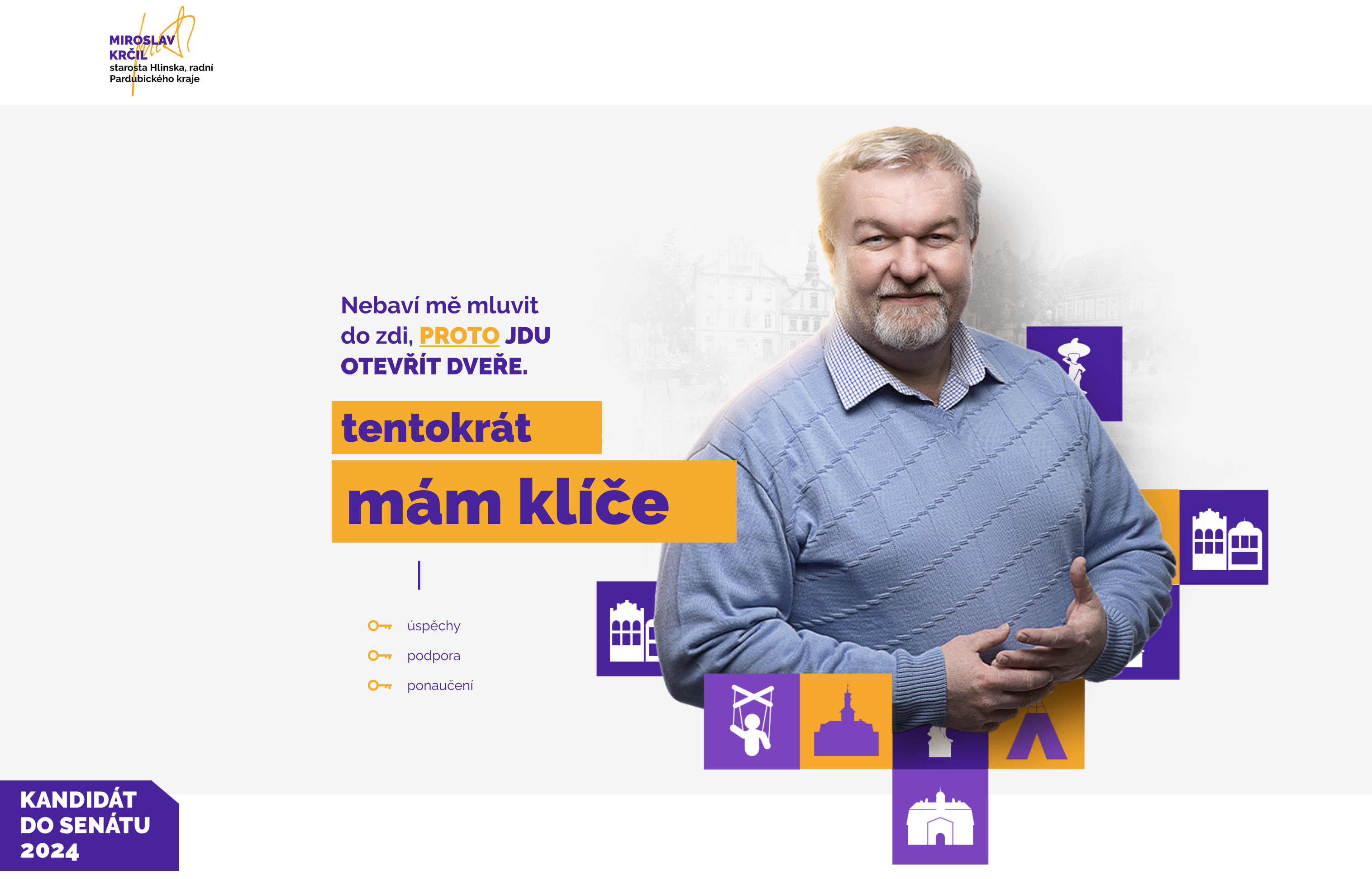 Miroslav Krčil - kandid&aacute;t na sen&aacute;tora v obvodu č.44